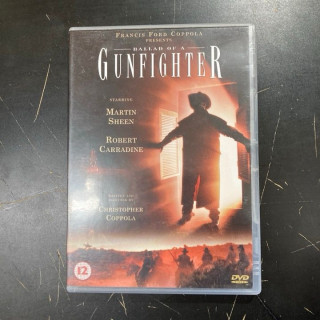 Ballad Of A Gunfighter DVD (VG+/M-) -western- (ei suomenkielistä tekstitystä)